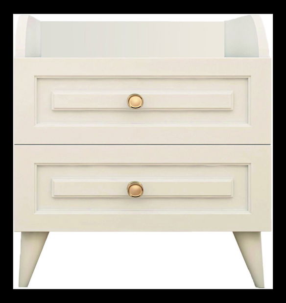 Nočný stolík Tulis (Biela) *výpredaj