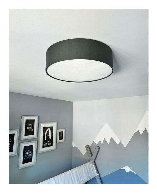 Stropné svetlo RAINBOW (kov) (sivá)