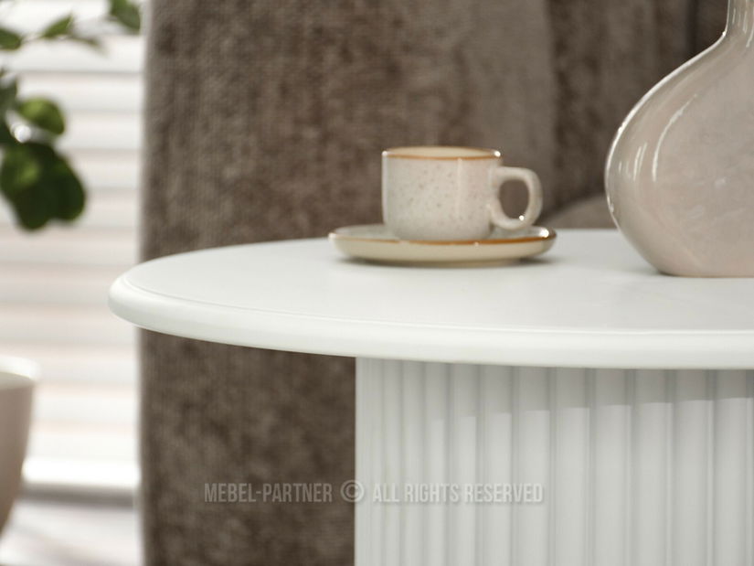 Măsuță de cafea Decimo (alb)