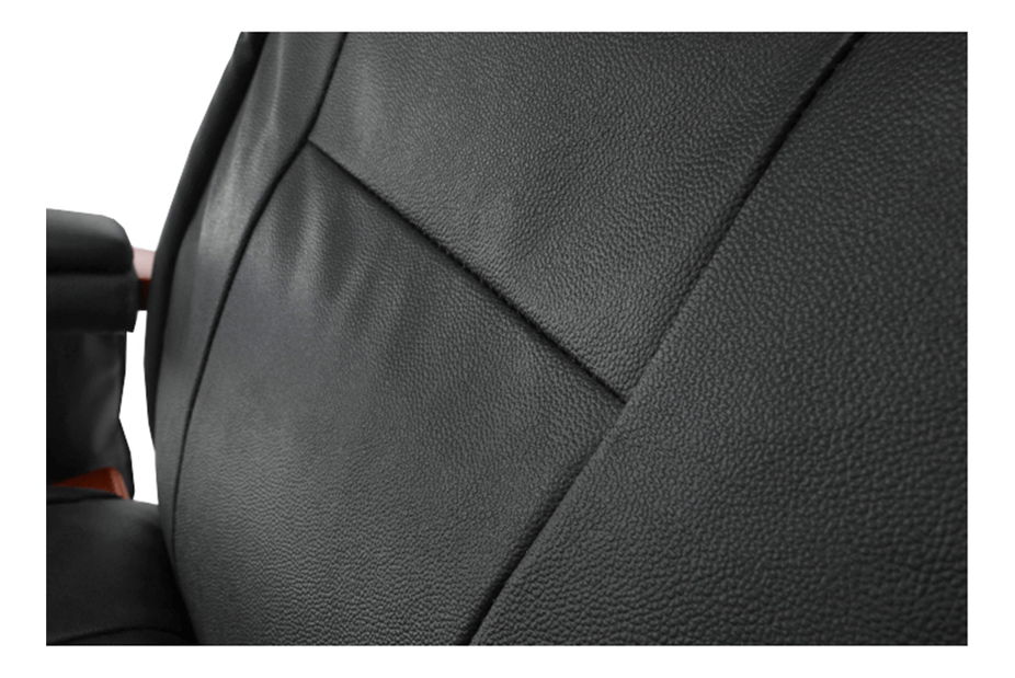 Masážne kreslo Ardos (ekokoža čierna + čerešňa) 