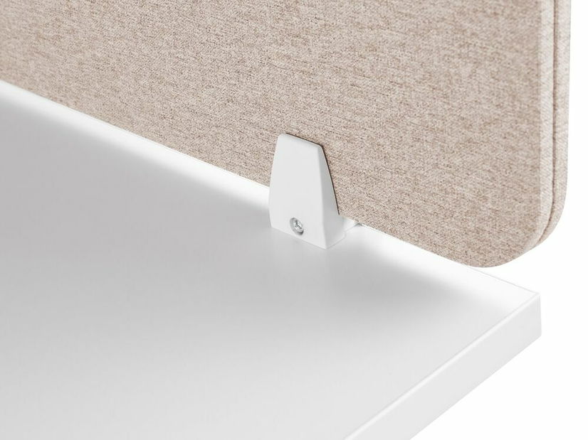 Panou separator birou 80 x 40 cm Walda (bej) 