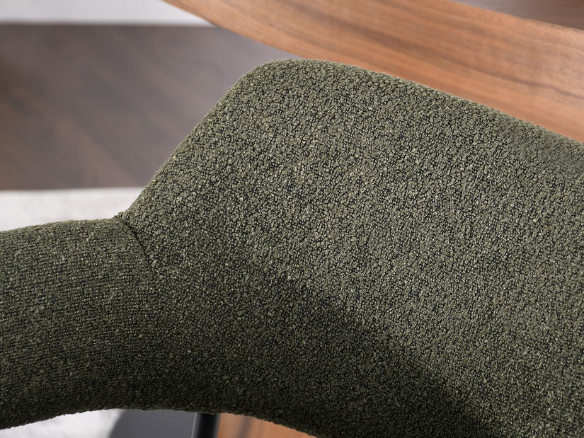 Jedálenská stolička Exigente (zelená + čierna)