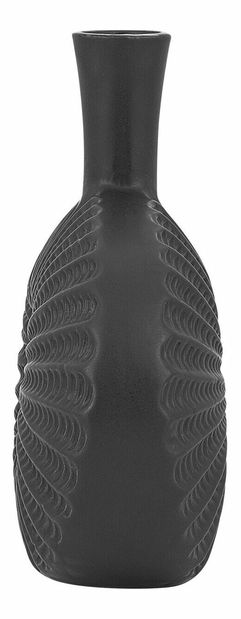 Vază ARCATA 24 cm (sticlă laminat) (negru)