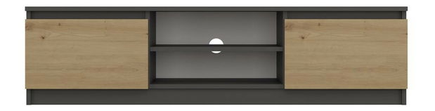 TV skrinka Musecalo 140 (antracit + dub artisan)