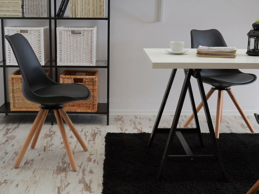 Stolica Large Otoc (crna + bukva)