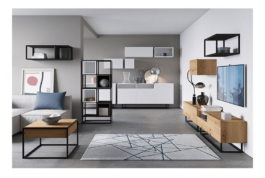 Zatvorena polica Svaren ER 60 (bijela) 