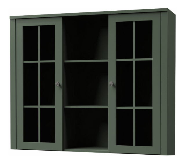 Nadstavec na komodu W2D Provense (zelená)