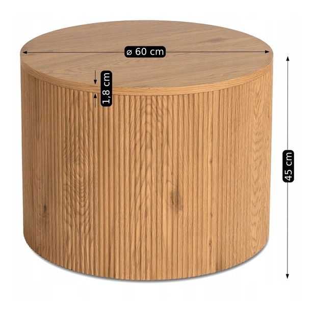 Konferenčný stolík Celebraria (dub) 