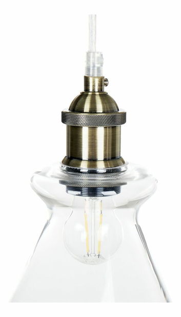 Závesné svietidlo Bernie (priehľadná)