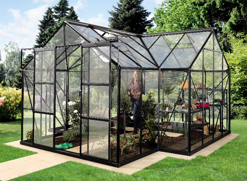 Greenhouse stil special Sirius 13000 (sticlă securizată + negru)