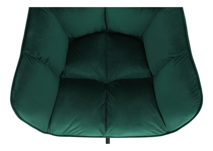 Scaun birou modern Harra (smaragd) *vânzare stoc