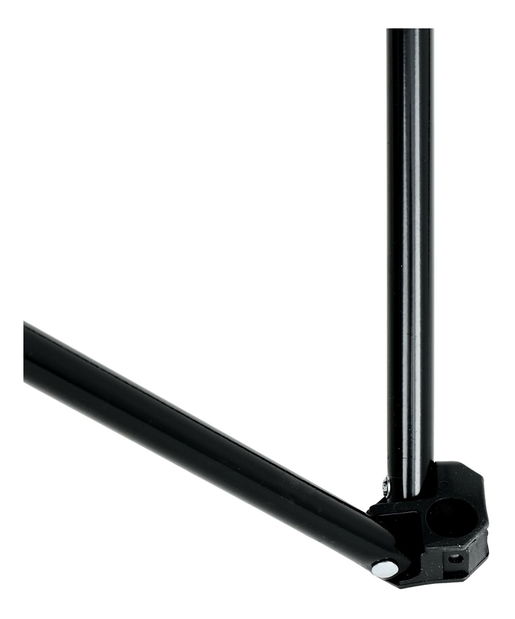 Set 2 ks. kempingových stoličiek Advirtieron (čierna)