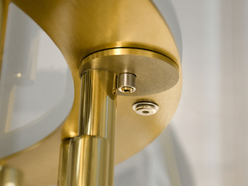 Jedálenský stôl Bufones (zlatá)