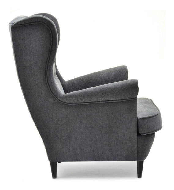 Relaxačné kreslo Margis (grafitová + čierna)