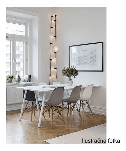 Scaun de sufragerie (4 buc.) Cisi 3 (alb) *vânzare stoc