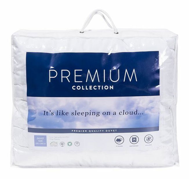 Prikrývka 240x220 cm Karibo (biela)