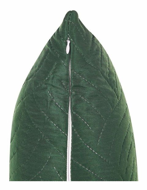 Set cuvertură pat și 2 perne 220 x 240 cm Bent (verde)