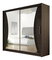Šatníková skriňa Baker V (choco)