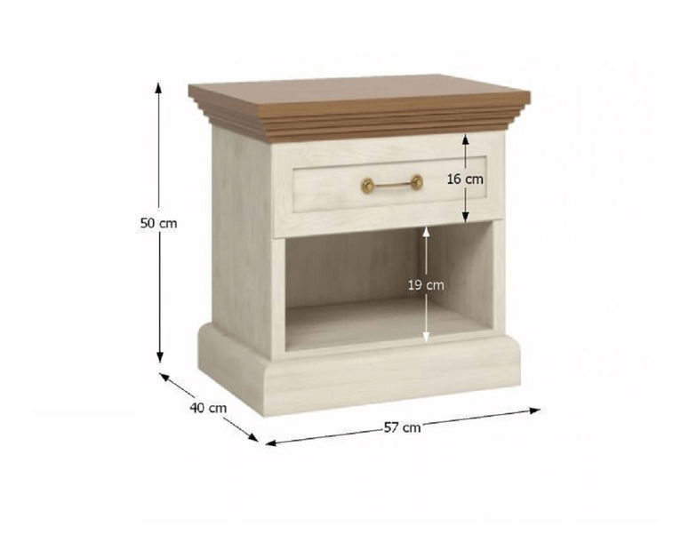 Hálószoba Regnar (északi fenyő + vad tölgy)