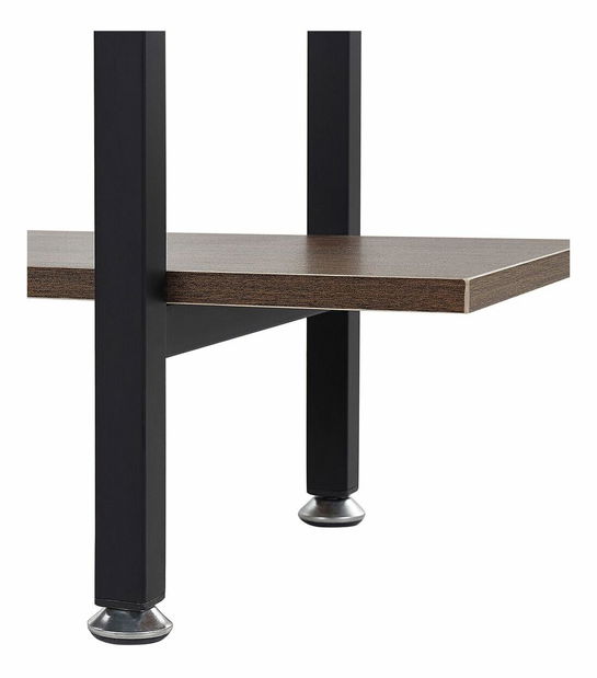 Regál DERRY (tmavé drevo)