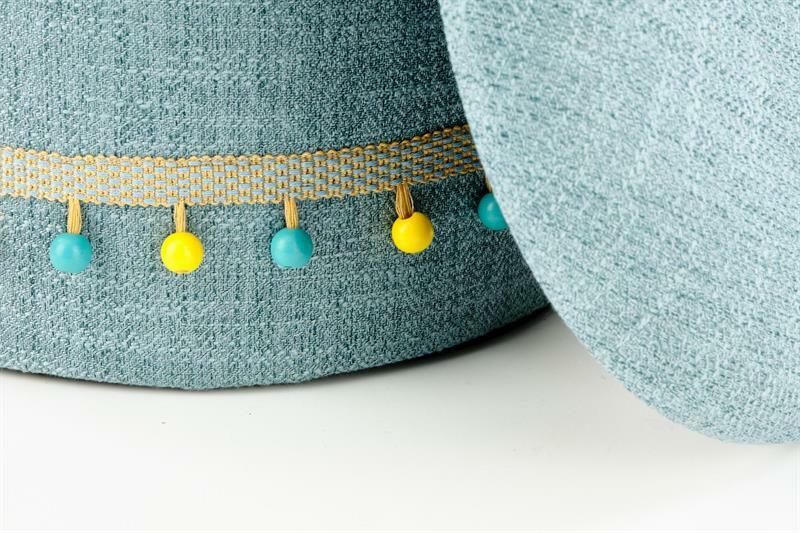 Zsámoly szett 2 db. Garanno (világoskék)