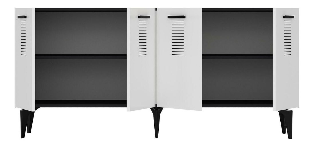 Skrinka Vipapo 5 (antracit + biela) 