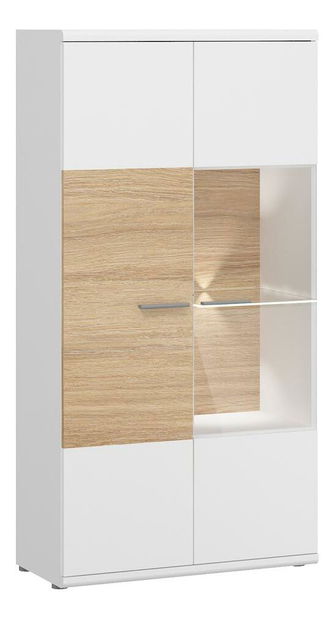 Vitrinek szekrény Abbey 80 (alacsony)