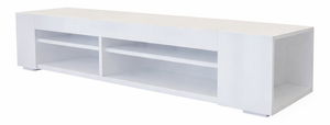 TV stolić/ormarić Newy (bijela + bijeli sjaj)
