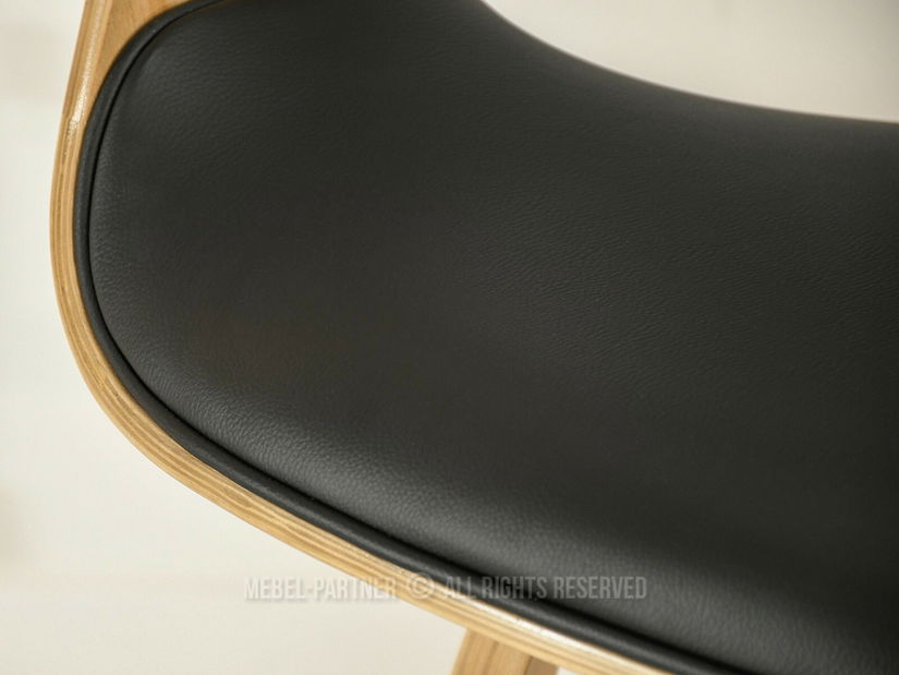 Scaun bar Rolenzono H75 (negru)