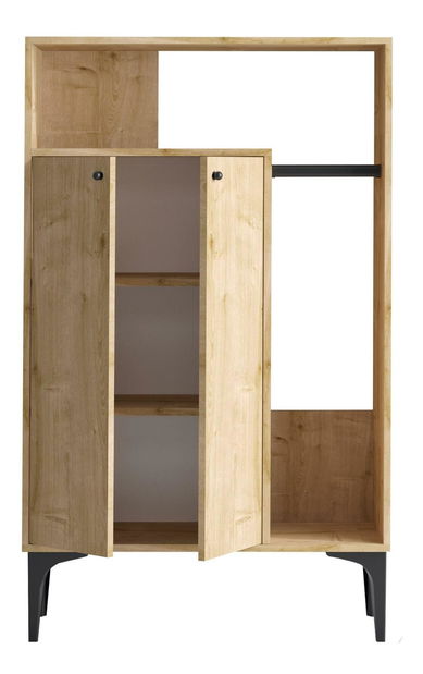 Botník (skrinka na topánky) Aliex 1 (orech)