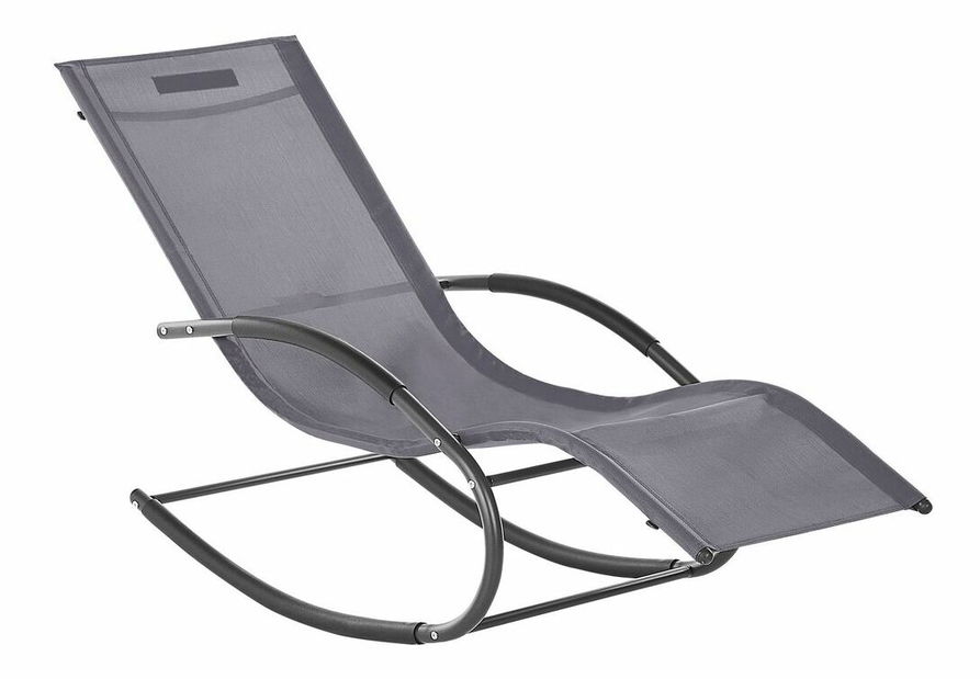 Záhradné hojdacie lehátko Carro (sivá)