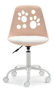 Detská stolička Footy (ružová + biela)