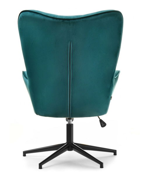 Fotel Truni (türkiz + fekete)