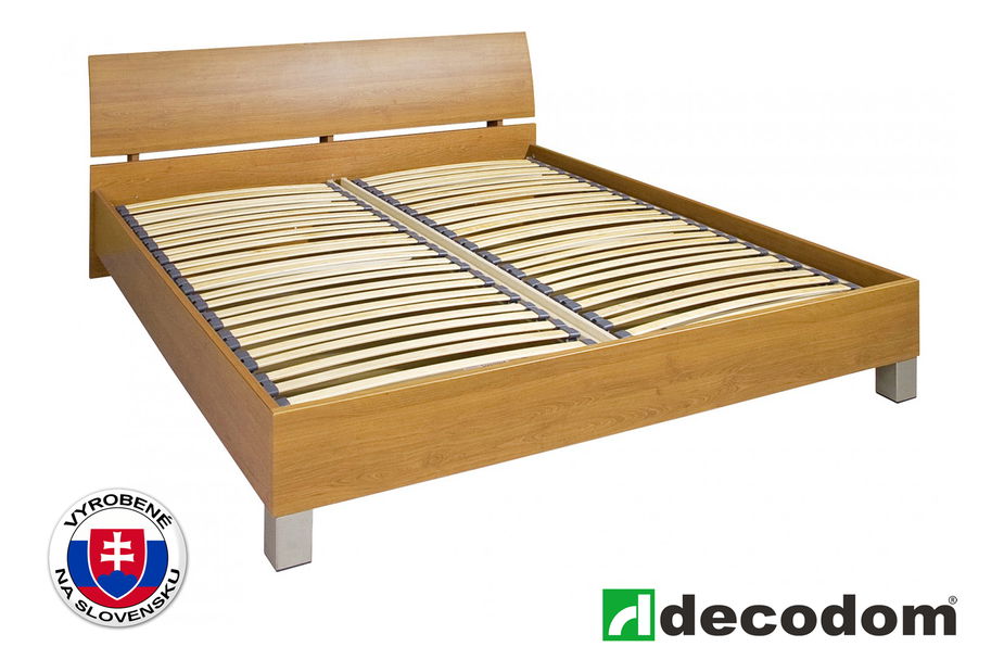 Manželská posteľ 180 cm Decodom Casandra (buk 07) (s roštom a úl. priestorom) *výpredaj