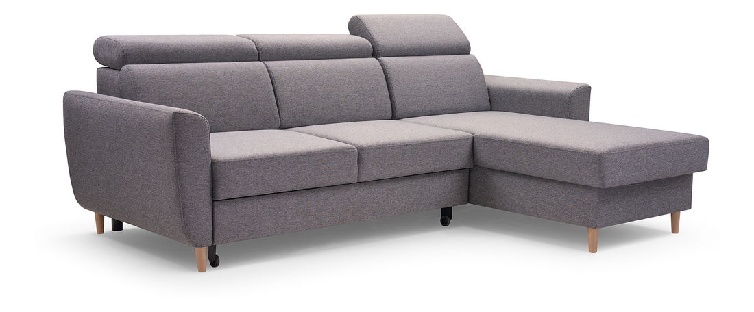 Rohová sedačka Gurana (sivá) (P)