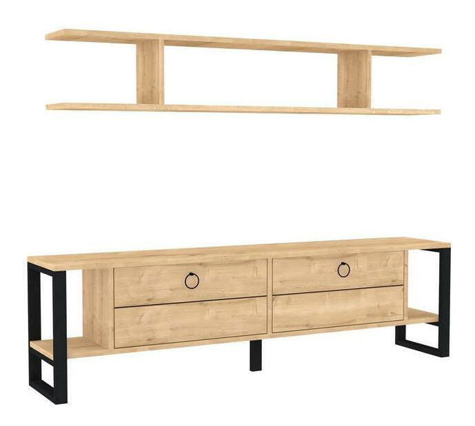 Mobilier living Menile 3 (stejar zafir) 