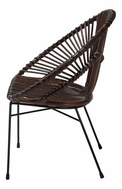 Scaun de sufragerie Sakita (maro)