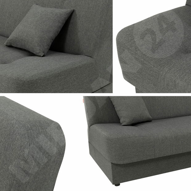 Rohová sedacia súprava Dino Premium (L) (gaštan) *výpredaj