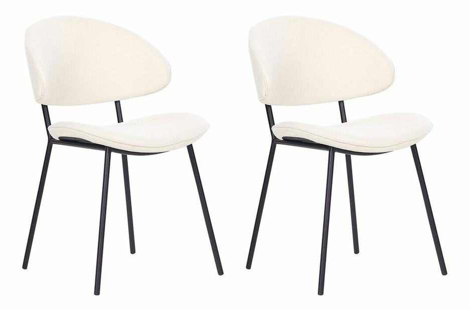 Set 2 buc scaune de sufragerie Kiaza (bej)