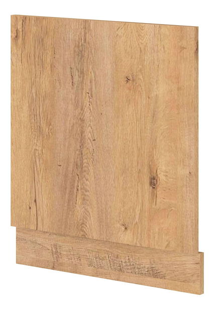 Beépített mosogatógép ajtó Sylrona ZM 570 x 596 (lefkas tölgy + fehér)