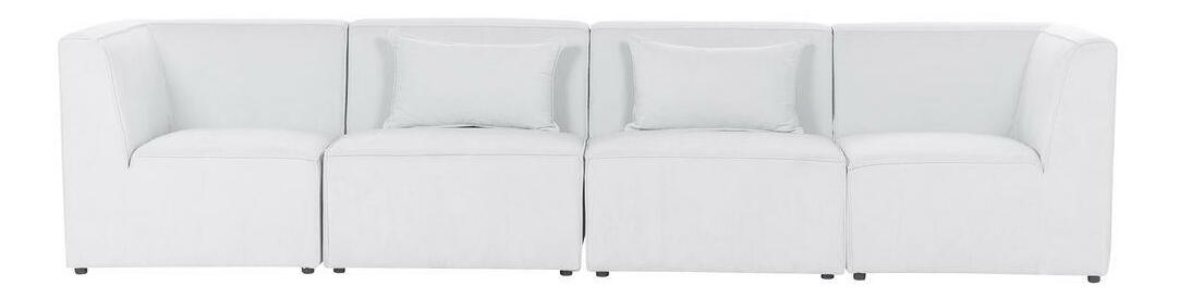 Pohovka štvorsedačka Lemia (biela)
