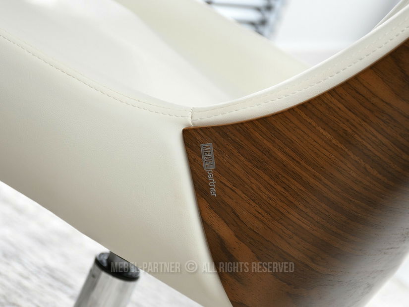 Irodai fotel Leoss (krém)