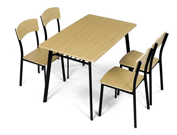 Set mobilier sufragerie Aeroplano (stejar sălbatic) (pentru 4 persoane)