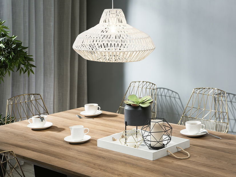 Závesná lampa Gaeta (biela)