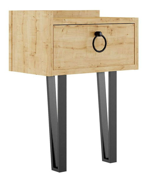 Noptieră Spongy (stejar)