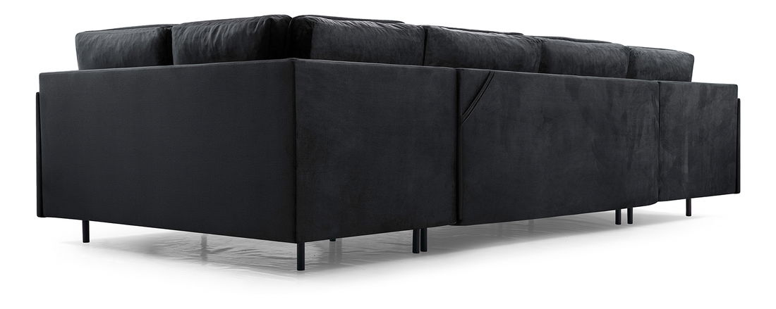 Colțar în formă de U Aliran U (negru) (D)