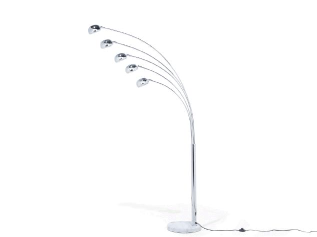 Stojanové svietidlo Fiditi (strieborná)