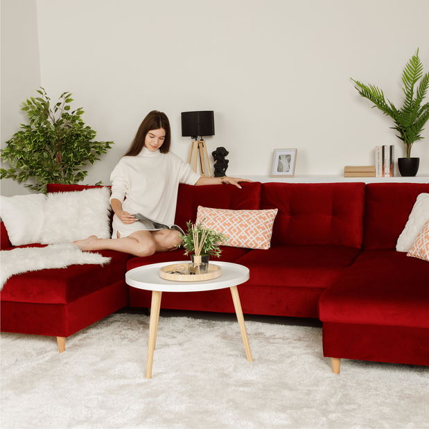 Garnitura za sjedenje U Sashee (D) (crvena)