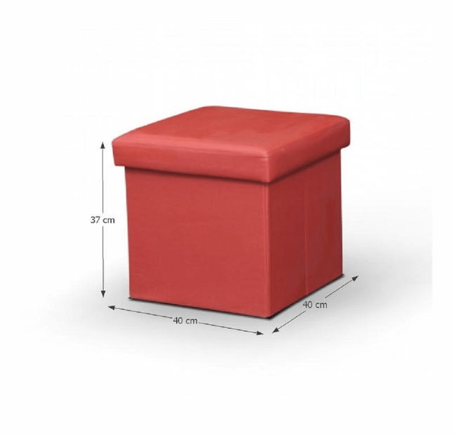 Taburetka Teolla (červená)