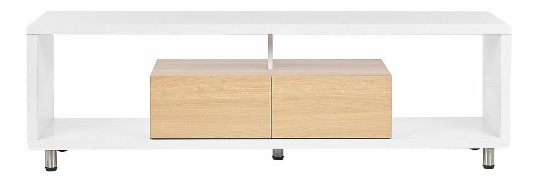 TV stolík/skrinka Knoza (biela)